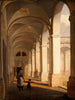 Portique du château de Christiansborg Copenhague - Constantin Hansen — artwork view