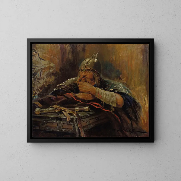 The Bogatyr - Constantin Westchiloff — framed artwork on a wall