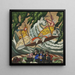 Fairy Tale Painting Russian - Sergey Yurievich Sudeikin — framed artwork on a wall