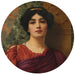 Contemplatie - John William Godward — weergave van het kunstwerk