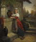 Aan de put - Continentale School — weergave van het kunstwerk