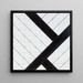 Tegencompositie VI - Theo van Doesburg — ingelijst kunstwerk aan de muur