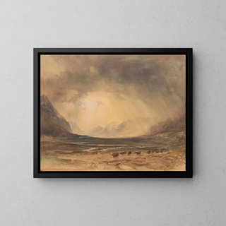 Copley Fielding - The Head of Glencoe North Argyll Scotland.webp