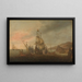 Bataille navale entre navires de guerre néerlandais et galères espagnoles - Cornelis Bol | Reproduction — ingelijst kunstwerk aan de muur