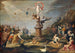 La Fortune distribuant ses largesses - Cornelis de Baellieur — weergave van het kunstwerk