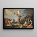 La Fortune distribuant ses largesses - Cornelis de Baellieur — ingelijst kunstwerk aan de muur
