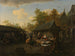 Vismarkt - Cornelis Dusart — weergave van het kunstwerk