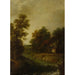 Farms by a river with rapids - Cornelis Gerritsz Decker — artwork view