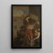 Allégorie de la distribution de tourbe aux pauvres - Cornelis Holsteyn — ingelijst kunstwerk aan de muur