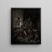 L'Alchimiste - Cornelis Pietersz Bega — framed artwork on a wall
