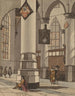 Binnenkerk Schilderij - Cornelis Ploos van Amstel — weergave van het kunstwerk
