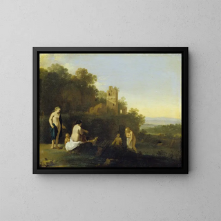 Cornelis Van Poelenburch - Landscape with the Discovery of Callistos Pregnancy.webp