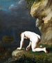 La déesse Calypso sauve Ulysse - Cornelis van Poelenburch — artwork view
