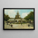 Frederiksplein met Paleis voor Volksvlijt - Cornelis de Bruin — ingelijst kunstwerk aan de muur