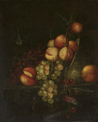 Cornelis de Heem - Still life apples and grapes.webp