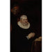 Reproductie van het schilderij portret van Willem van Meerbeeck met Sint Willem van Aquitaine - Cornelis de Vos
