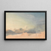 Study near Harlech Castle - Cornelius Varley — framed artwork on a wall
