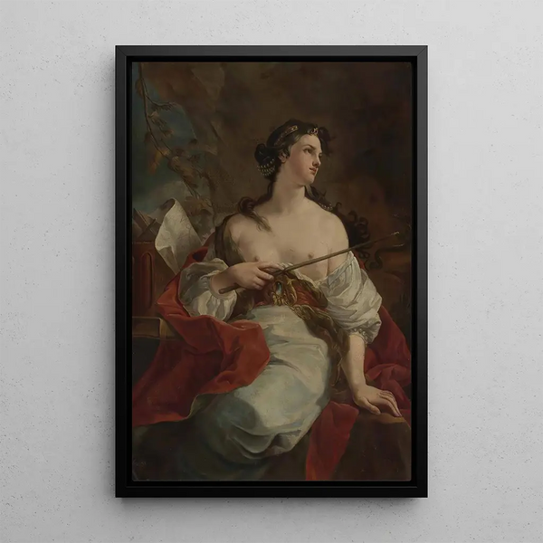 A Witch - Corrado Giaquinto — framed artwork on a wall