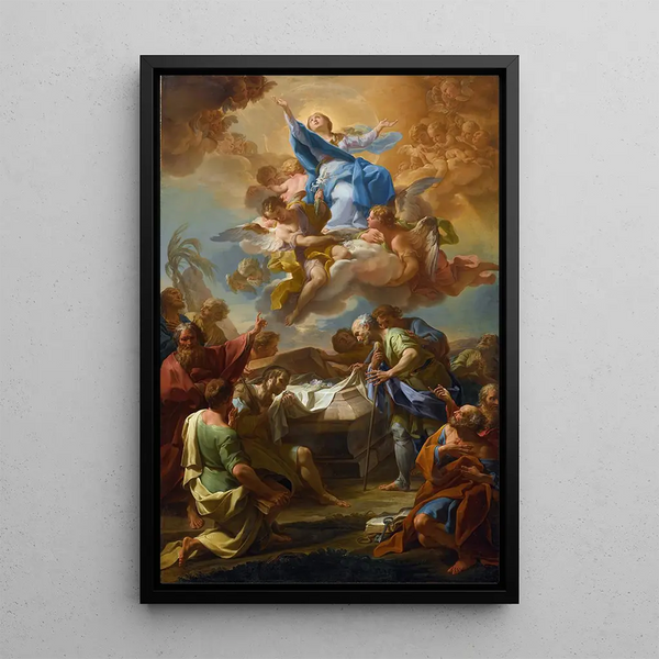 Reproduction of the painting Assumption of the Virgin - Corrado Giaquinto