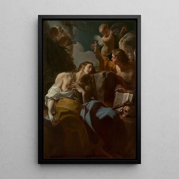 Reproduction of the painting La Madeleine pénitente - Corrado Giaquinto