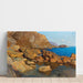 Reproduction of the painting Sunset Rocky Coast near Nervi - Alfred Zoff