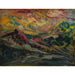Reproduction of the painting Sunset in the Mountains - Arnold Peter Weisz-Kubincan