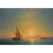Reproduction of the painting Sunset on Ischia - Ivan Konstantinovich Aivazovsky