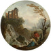 Koppel van vissers - Charles-François Lacroix — weergave van het kunstwerk