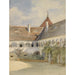 Reproductie van het schilderij Boogstraat in Maria Anzbach - Marie Egner