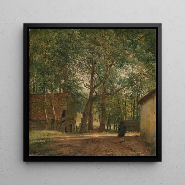Cour de ferme - Andreas Schelfhout
