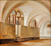 Italian Courtyard Painting - Jürgen Roed — artwork view