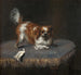 Courtesan with dogs - David Klöcker Ehrenstrahl — artwork view
