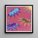 Créations Pl02 - Jef de Schilder — framed artwork on a wall