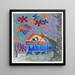 Créations Pl05 - Jef de Schilder — framed artwork on a wall