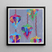 Créations Pl06 - Jef de Schilder — framed artwork on a wall