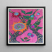 Créations Pl07 - Jef de Schilder — framed artwork on a wall