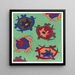 Créations Pl21 - Jef de Schilder — framed artwork on a wall