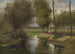 Landschap aan de rand van de Lys - César De Cock — weergave van het kunstwerk