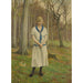 Reproductie van het schilderij van margriet plukken - Paul Fischer