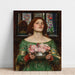 Reproductie van het schilderij Pluk de rozenknoppen zolang je kunt - John William Waterhouse