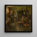 Keuken Schilderij - Romain Looymans — ingelijst kunstwerk aan de muur