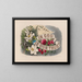 In God vertrouwen wij - Currier & Ives — ingelijst kunstwerk aan de muur