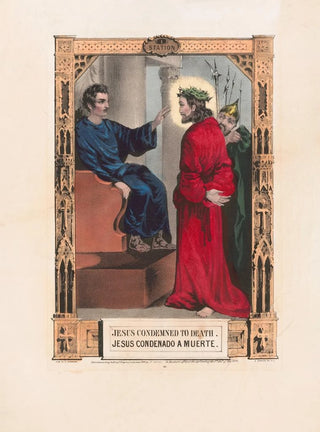 Currier Ives - Jesus condemned to death.webp
