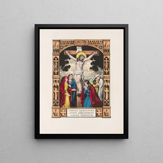 Currier Ives - Jesus crucified.webp