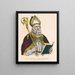 Saint Patrick - Currier Ives — ingelijst kunstwerk aan de muur