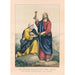 Sint-Pieter ontvangt de sleutels - Currier & Ives — weergave van het kunstwerk