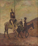 Don Quichotte en Sancho Panza - Cyprian Majernik — weergave van het kunstwerk
