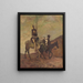 Don Quichotte en Sancho Panza - Cyprian Majernik — ingelijst kunstwerk aan de muur