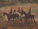 Paardengeleide patrouille - Cyprian Majernik — weergave van het kunstwerk
