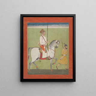 Dalchand - Jhujhar Singh on Horseback.webp